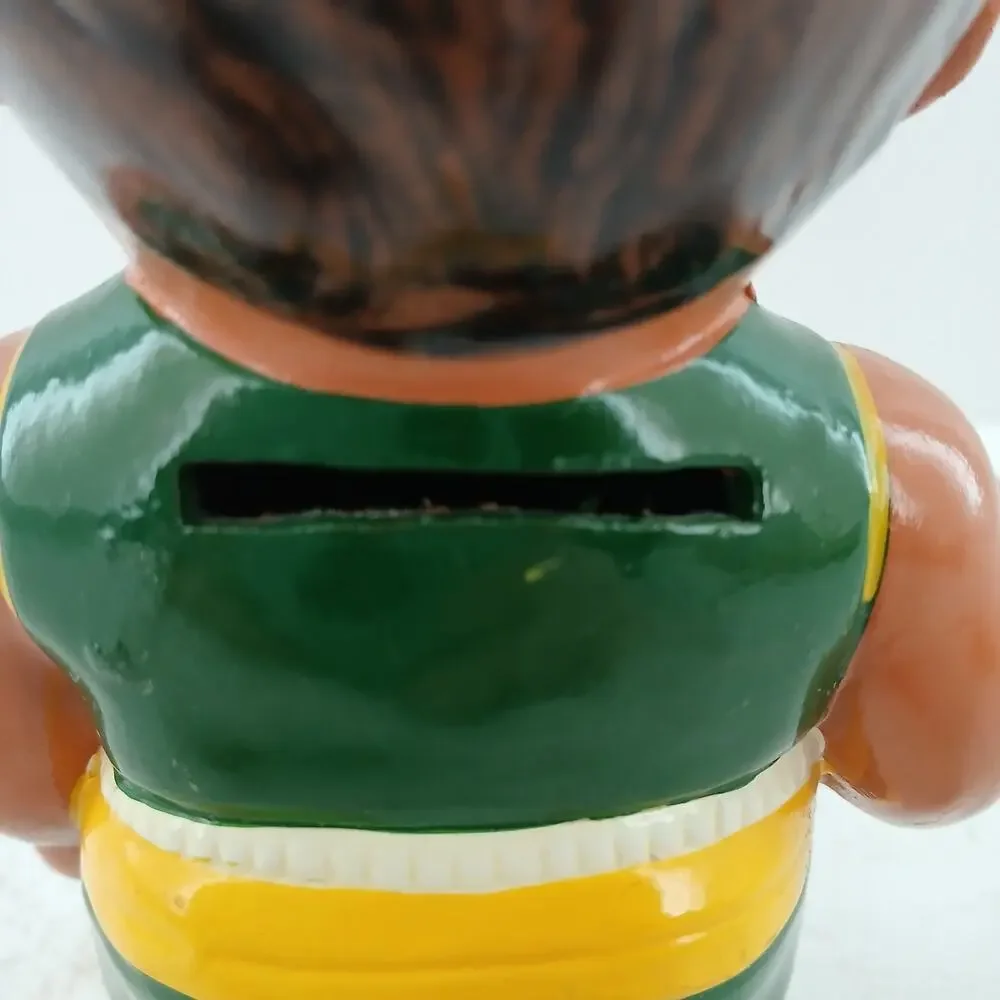 Seattle Sonic Drive-In Ceramic Piggy Bank 1967-68 Boy Mascot Coin Bank 6